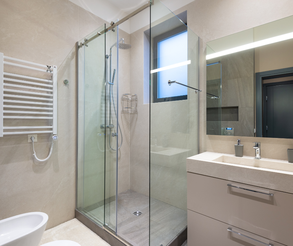 تركيب كابينة شاور زجاج